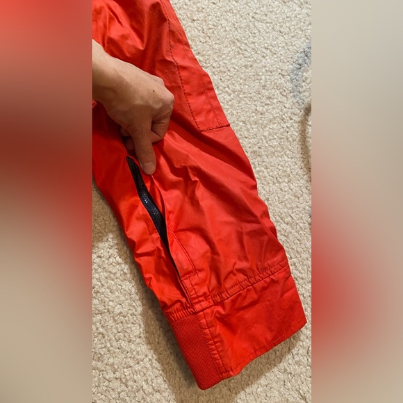 Vintage Y2K Tommy Hilfiger La Jolla Red MESH LINED JACKET XL - Picture 15 of 16
